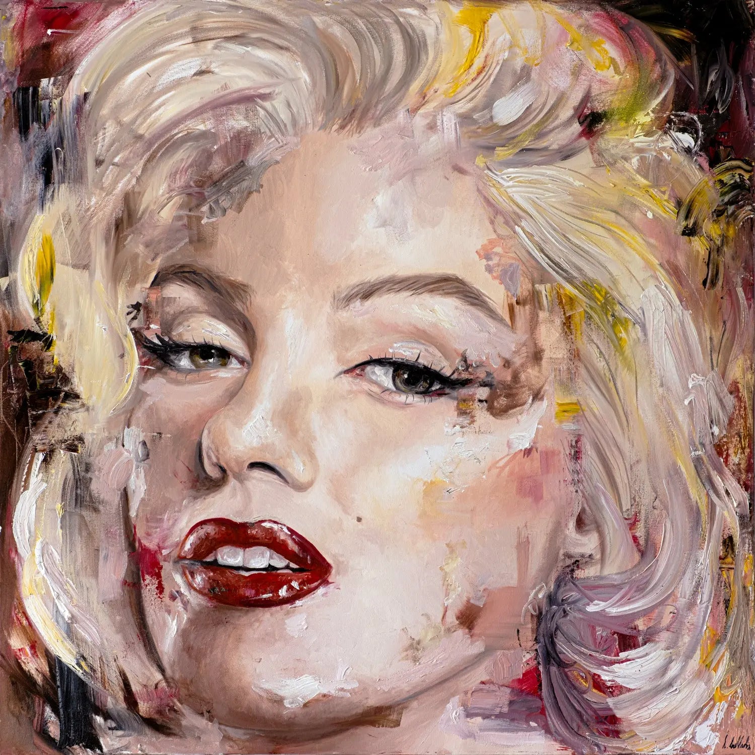 Marilyn Monroe (Norma Jeane), 100x100cm Mein Shop