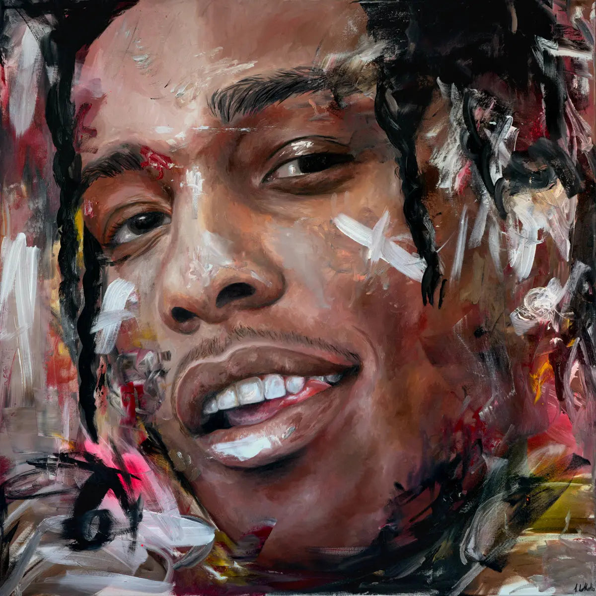A$AP Rocky, 100x100cm Mein Shop