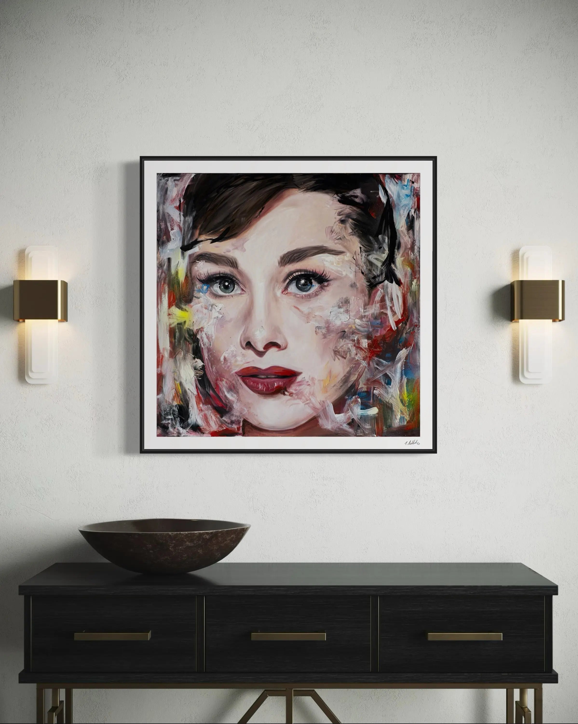Fine Art Print of Audrey Hepburn Mein Shop