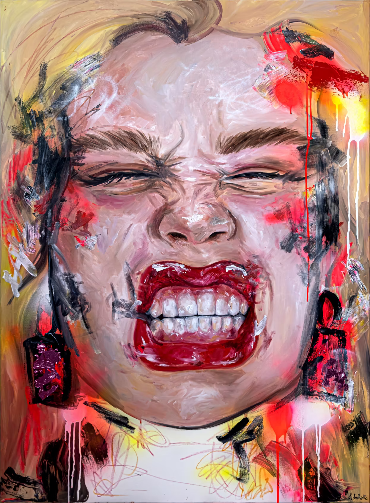 Fuck it, 100x140cm Mein Shop