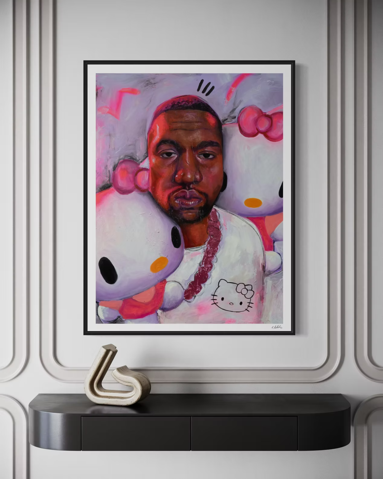 Fine Art Print of Hello KittYE Mein Shop