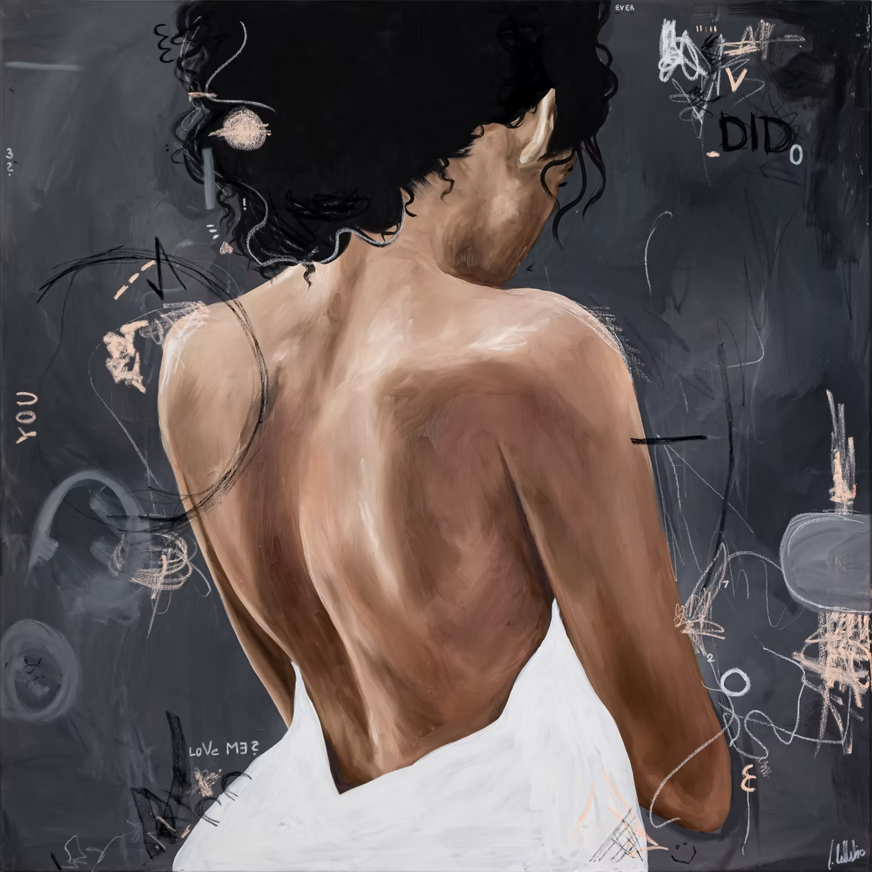 Little Secret I, 100x100cm Mein Shop