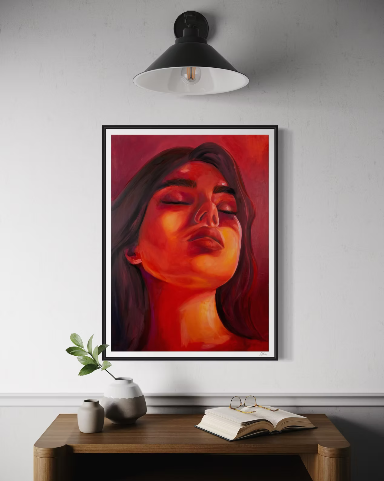 Fine Art Print of Lum Mein Shop