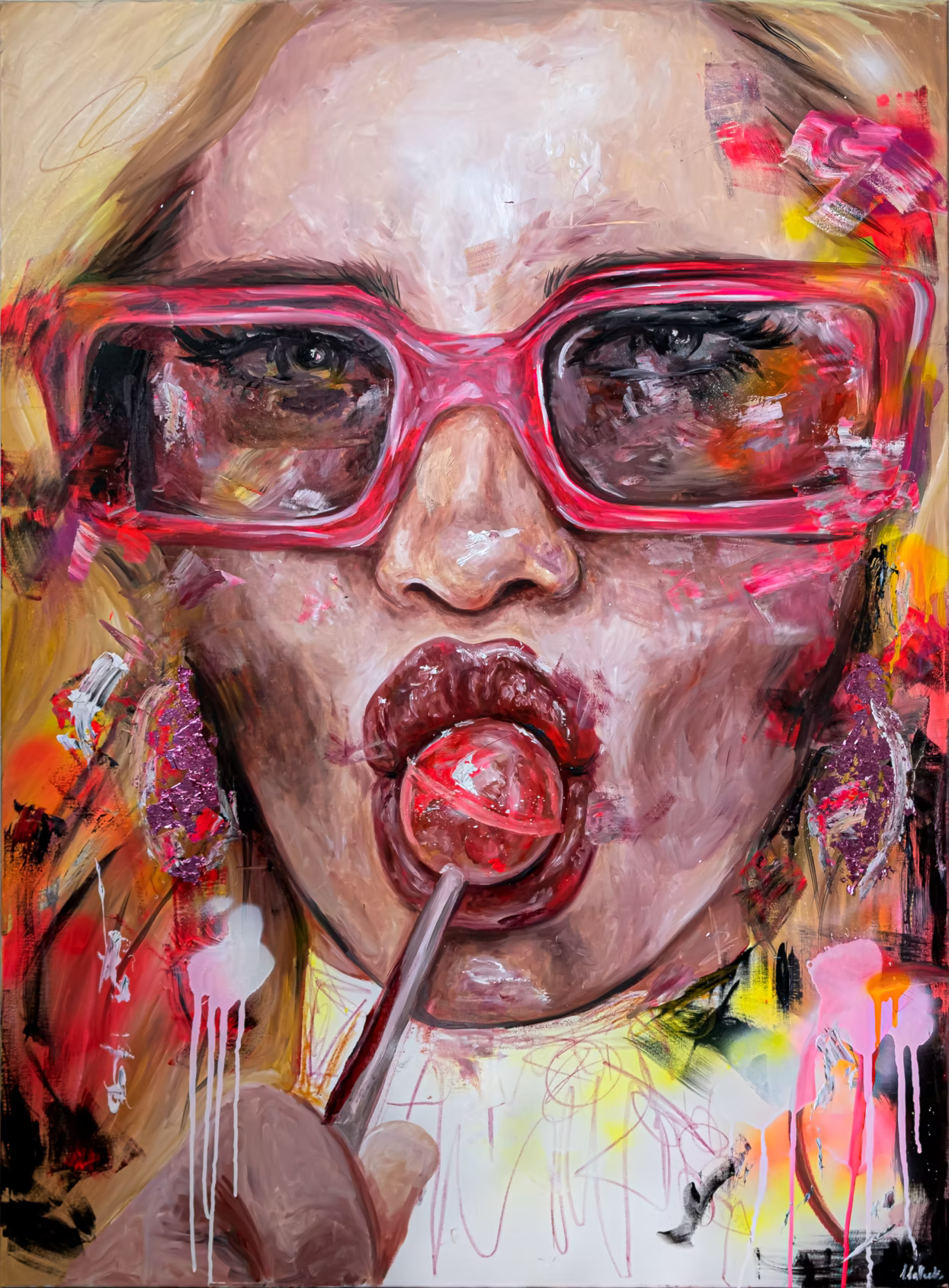 Suck it, 100x140cm Mein Shop